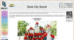 Desktop Screenshot of dukecitysound.org